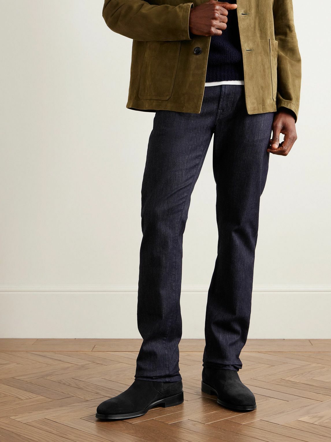 Paul Smith - Lawson Suede Chelsea Boots - Blue