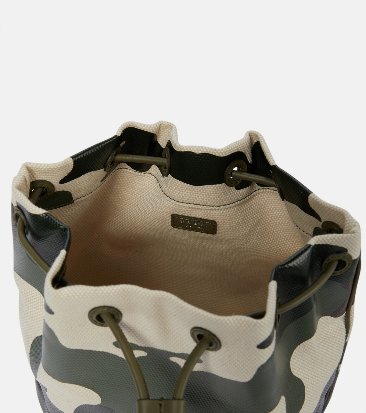 BURBERRY Phoebe top camouflage drawstring pouch