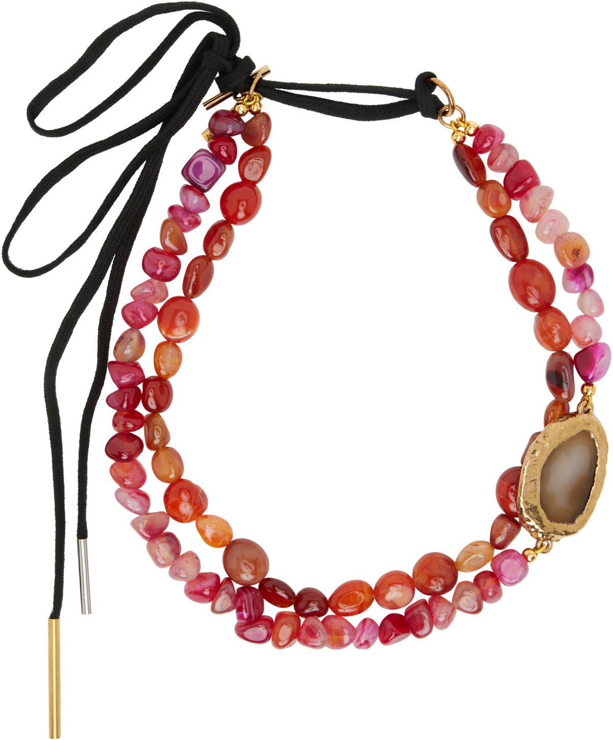 Dries Van Noten Natural Stone Necklace