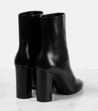 Saint Laurent Lou leather ankle boots
