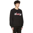 Amiri Black Motley Crue Sweatshirt