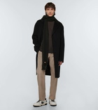 Acne Studios Fringed wool scarf