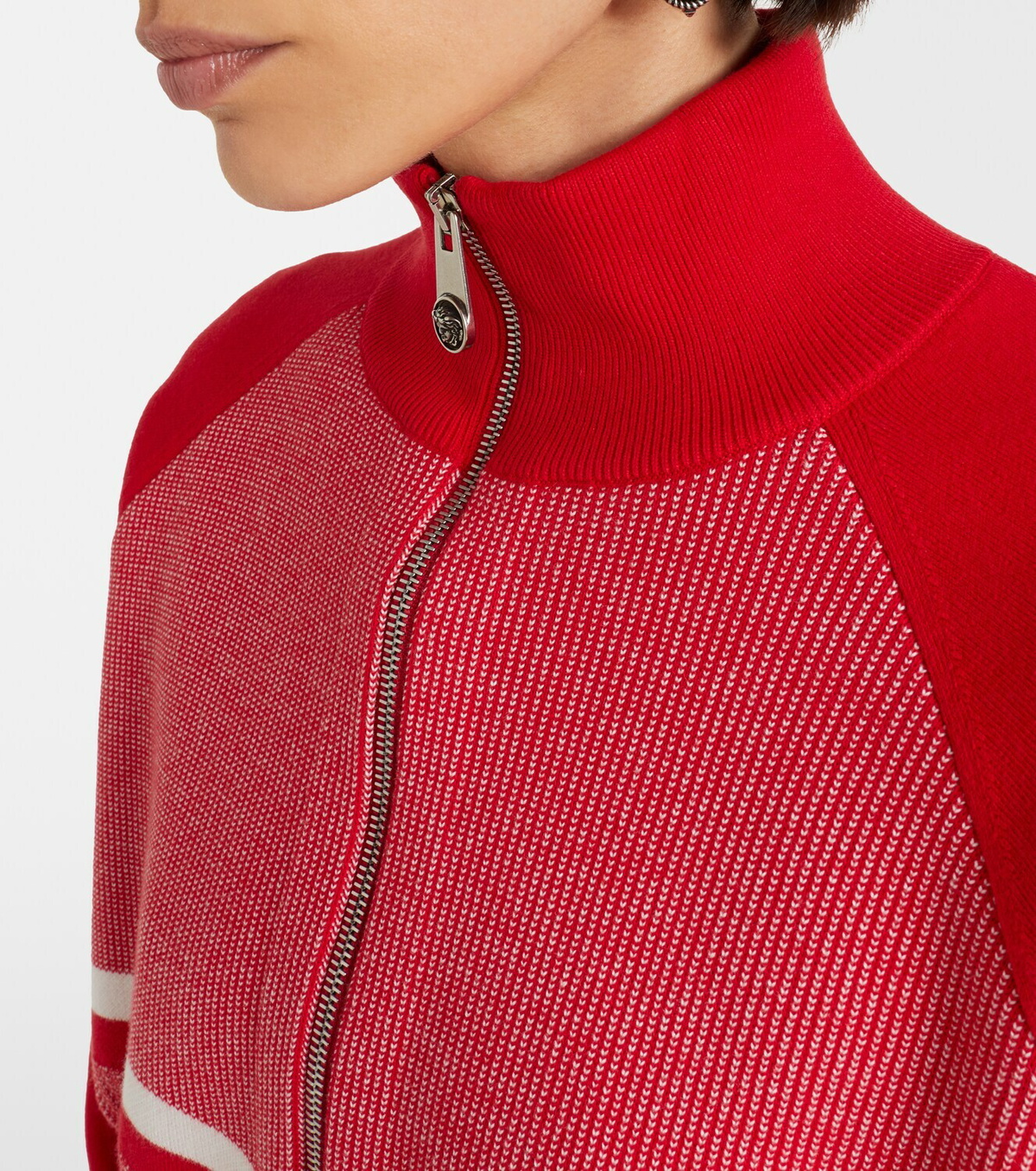 Versace Cotton-blend jacquard jacket
