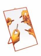 SELETTI Lipstick Mirror with plastic Frame