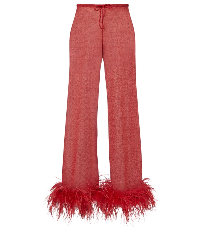 Photo: Oséree Lumière Plumage wide-leg pants