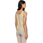 Paloma Wool Beige Fil Leather Top