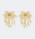 Jacquemus Palmier embellished drop earrings
