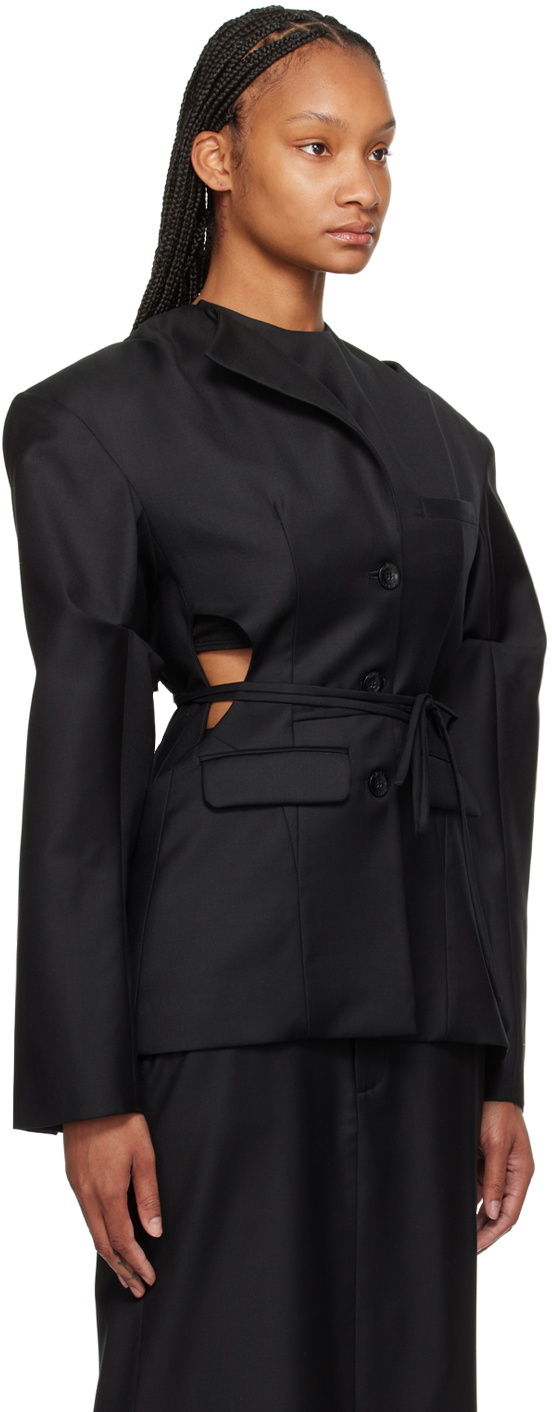 SRVC Black Staff Blazer