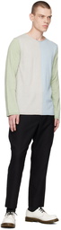 Comme des Garçons Homme Deux Multicolor Colorblocked Sweater