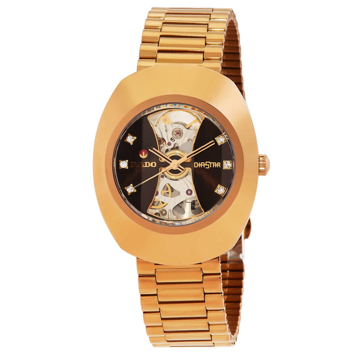 Photo: Rado DiaStar Original Open Heart Automatic Brown Dial Unisex Watch R12065303