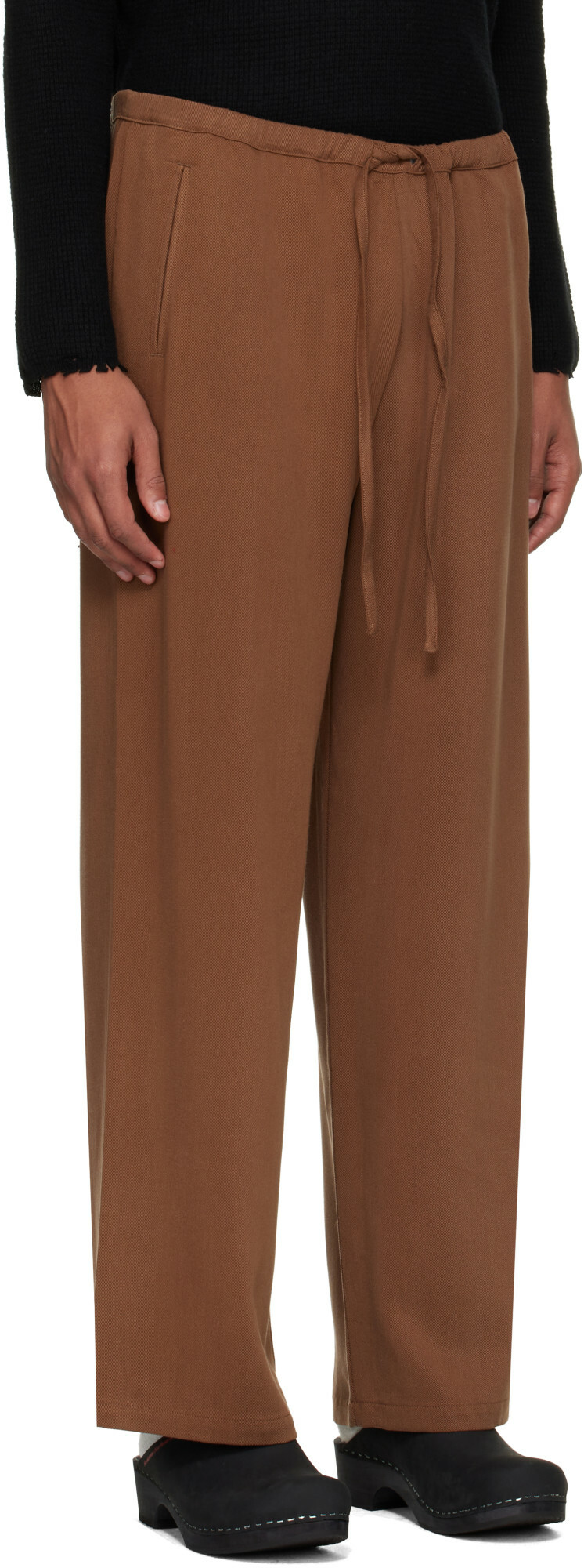Second/Layer Brown Team Trousers