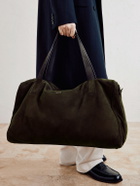 Zegna - SECONDSKIN Suede Weekend Bag