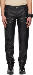 Deadwood Black Ricki Leather Pants