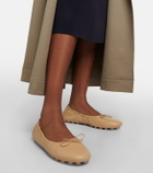 Tod's - Bubble leather ballet flats