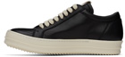 Rick Owens Black Vintage Low Sneakers