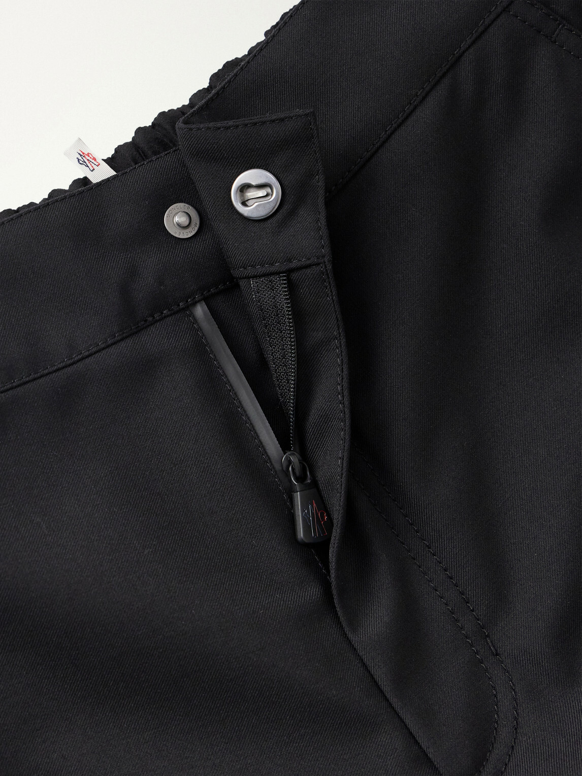 Moncler Grenoble - Straight-Leg Gabardine Ski Pants - Black