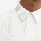 Soulland Men's Damon Shirt in White Aop