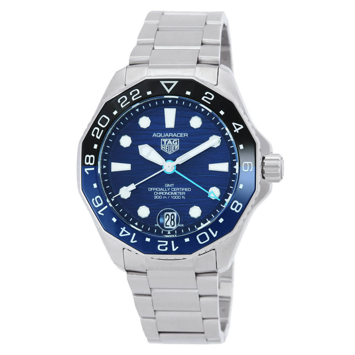 Tag Heuer Aquaracer Automatic Blue Dial Mens Watch WBP5114.BA0013
