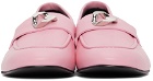 Givenchy Pink G Chain Loafers