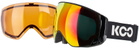 KOO Black Enigma Style Snow Goggles