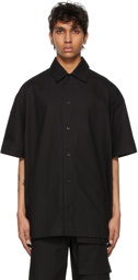 Jacquemus Black 'La Chemise Moisson' Short Sleeve Shirt