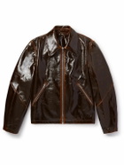 Séfr - Buck Coated Wool-Blend Jacket - Brown