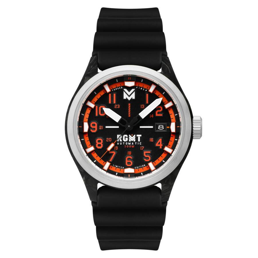 RGMT Defender Automatic Black Dial Mens Watch RG-8069-01