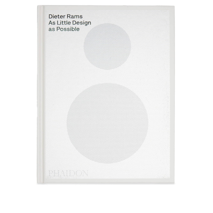 Photo: Phaidon Dieter Rams: As Little Design as Possible in Sophie Lovell 