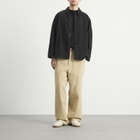 Kaptain Sunshine Men's Gaba. Work Shirt Jacket in Black