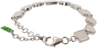 VEERT White Gold 'The Shape' Bracelet