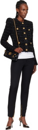 Balmain Black Tailored Trousers
