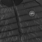 Canada Goose Men's Disc Hybridge Knit Vest in Black