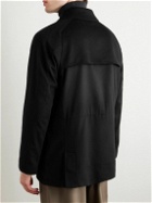 Saman Amel - City Cashmere Coat - Black