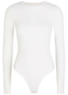 Good American Scuba Stretch-jersey Bodysuit White
