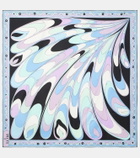 Pucci Foulard silk twill scarf