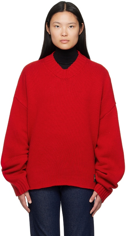 Photo: Martine Rose Red Oversized Sweater