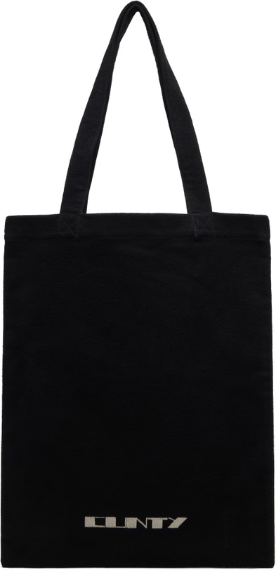 Photo: Rick Owens DRKSHDW Black Shopper Tote