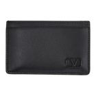 Valentino Black Valentino Garavani VLogo Card Holder