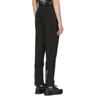 C2H4 Black Buckle Lounge Pants