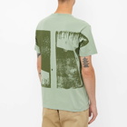Stone Island Men's Xilografia Back Print T-Shirt in Sage