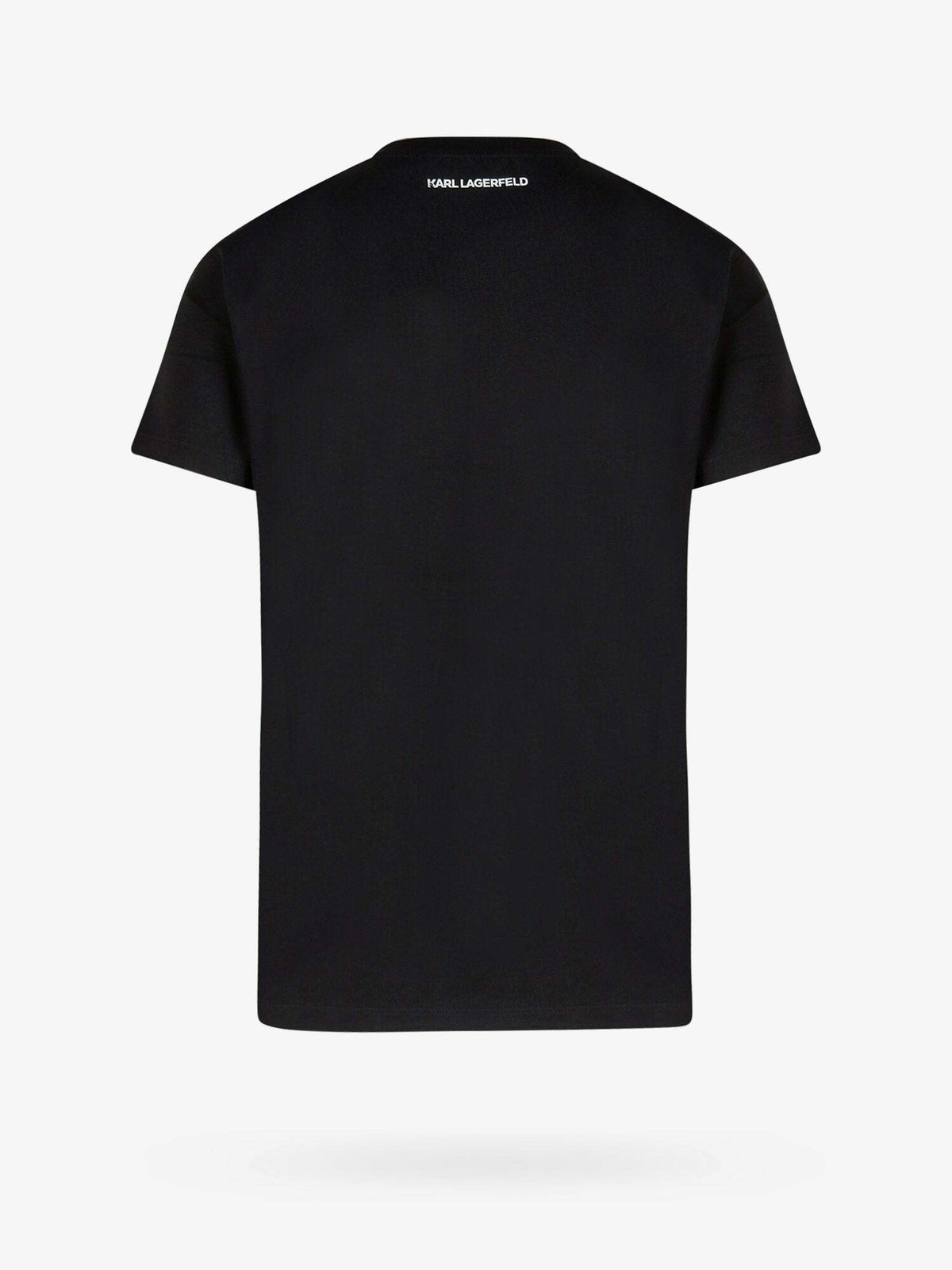KARL LAGERFELD OVERSIZED IKON OUTLINE - T-shirt imprimé - black/noir