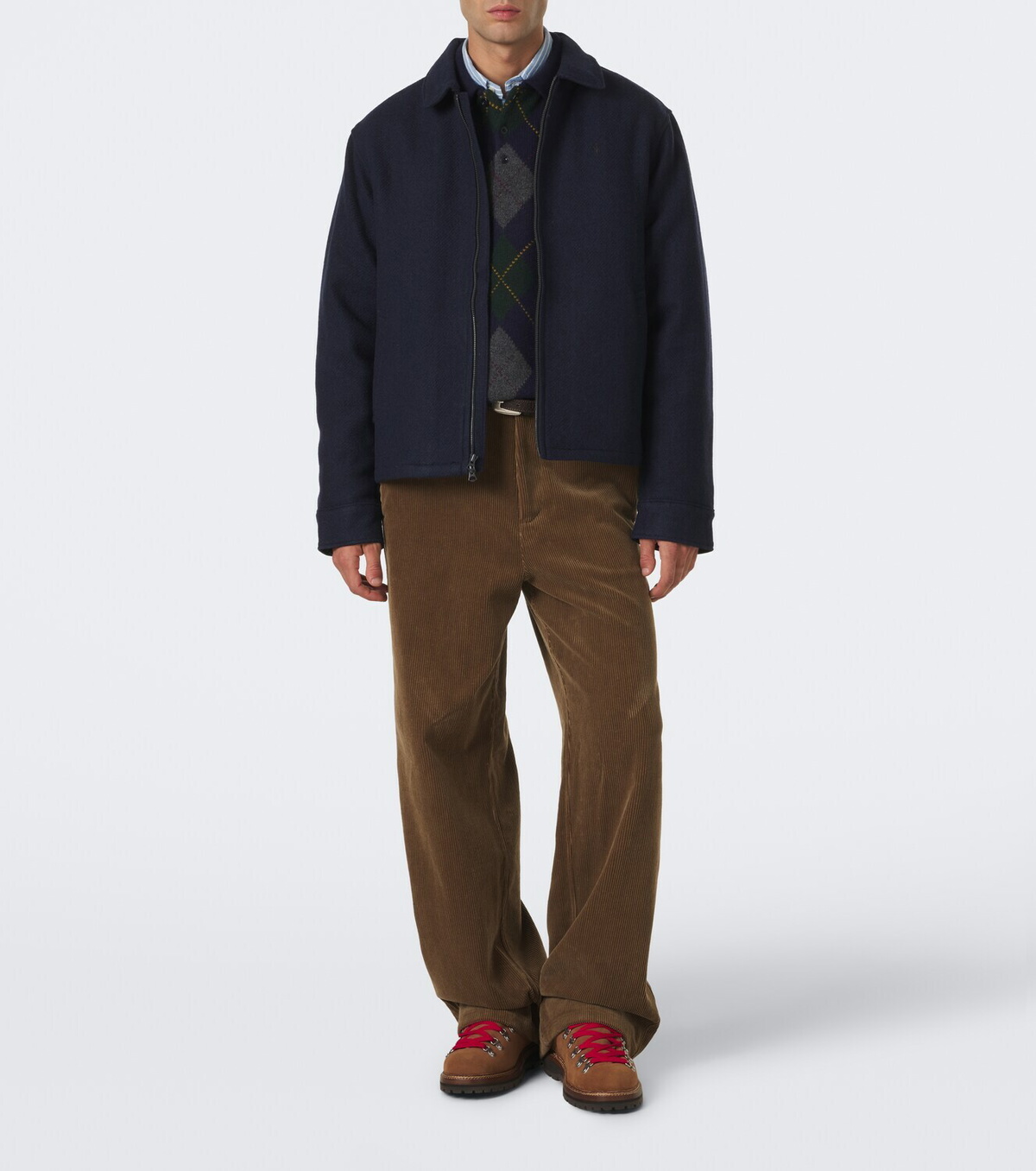 Polo Ralph Lauren Langdon wool tweed blouson jacket