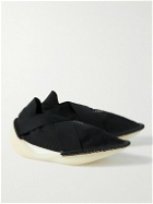 Y-3 - Itogo Stretch-Knit Slip-On Sneakers - Black