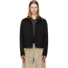 AMIRI Black Script Collar Shirt Jacket