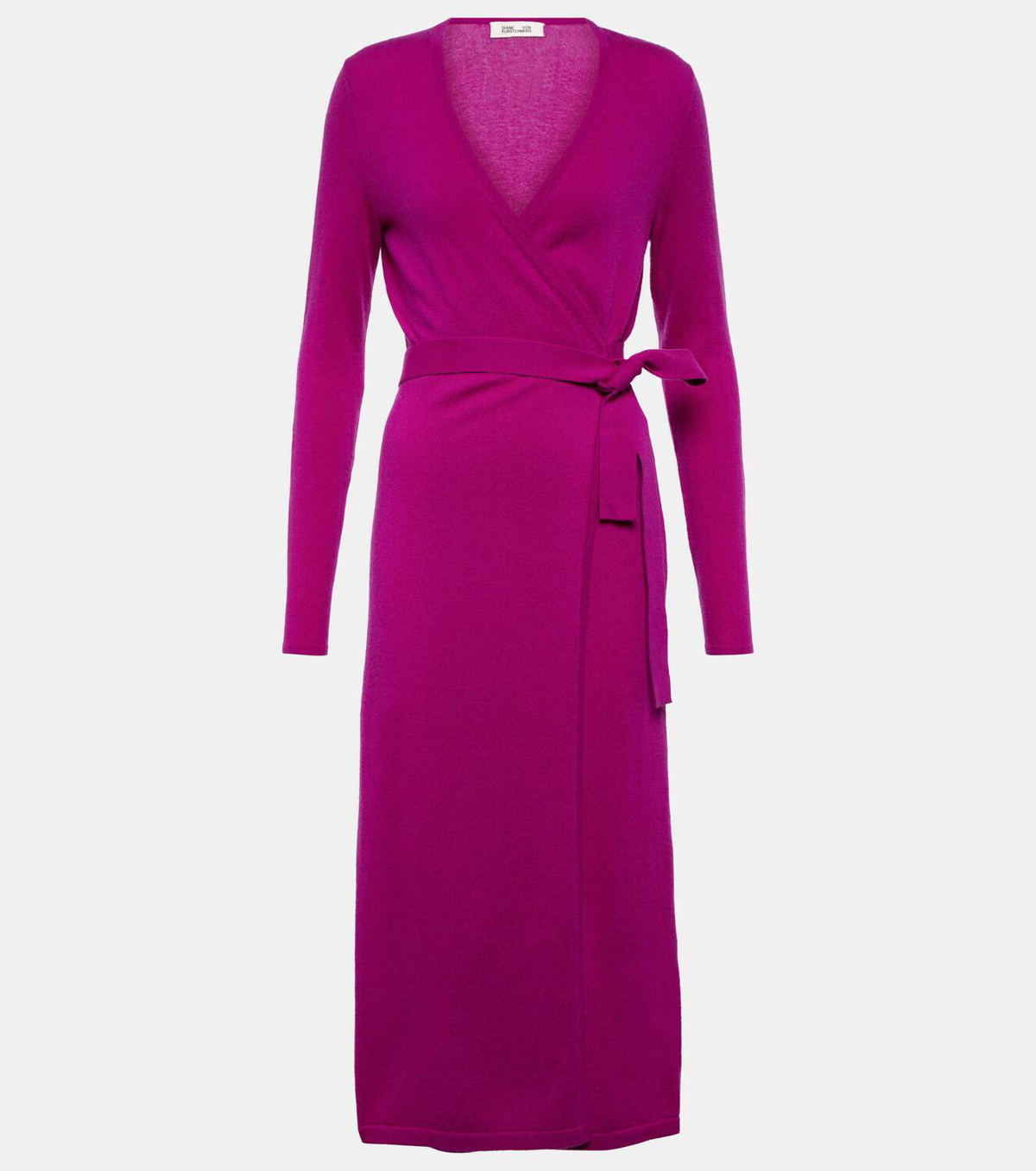 Astrid Wool-Cashmere Wrap Dress – Diane von Furstenberg