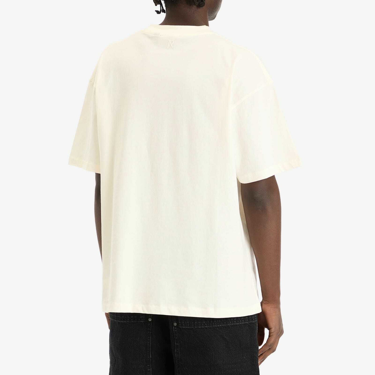 Represent Men's Initial Oversized T-Shirt in Flat White