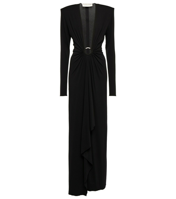 Photo: Alexandre Vauthier - Crystal-embellished ring-detail gown
