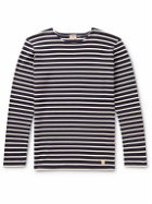 Armor Lux - Breton Striped Cotton-Jersey T-Shirt - Blue