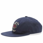 Drôle de Monsieur Men's Rose Slogan Cap in Navy 