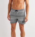 Missoni - Mid-Length Printed Swim Shorts - Gray
